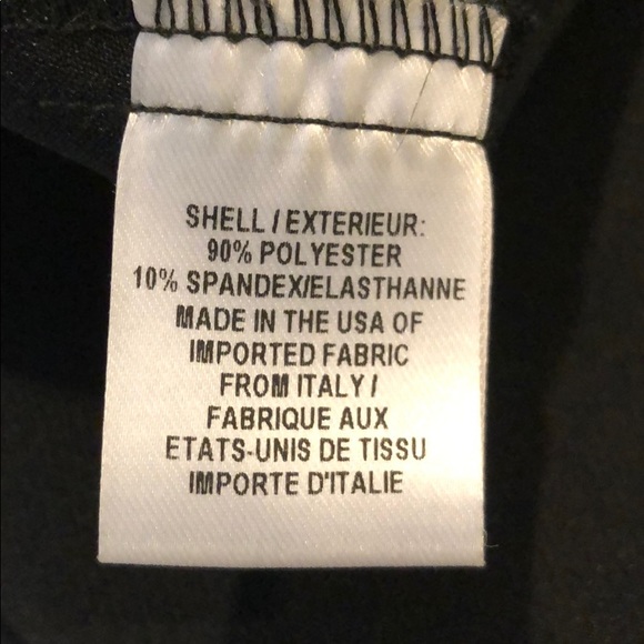 Milly Black Open Shoulder top with bows- Size 6 - Picture 7 of 8